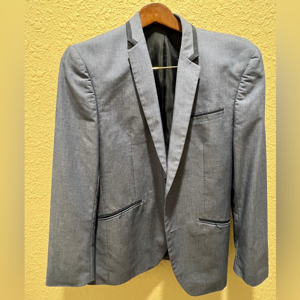 Zara Light Blue Men's Blazer